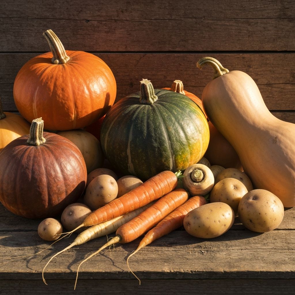 Jesienne warzywa i dynie